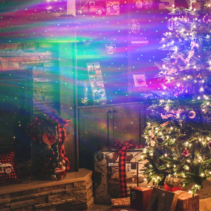 Transform Your Space with the Aurora Borealis Starlight Projector - LED Galaxy Night Light for Bedrooms and Home Decor